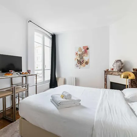Studio Neuf Metro Jaures- Paris 19 - 2P - Flat-Guest Buitenkant foto