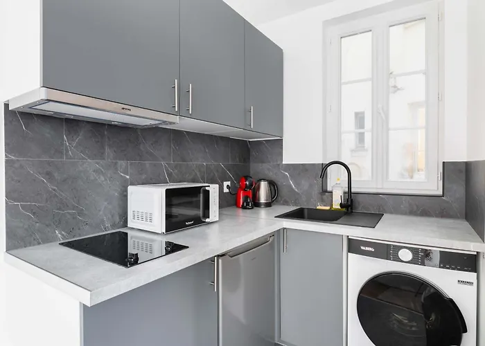 Studio Neuf Metro Jaures- Paris 19 - 2P - Flat-Guest